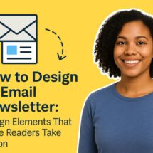how to design an email newsletter