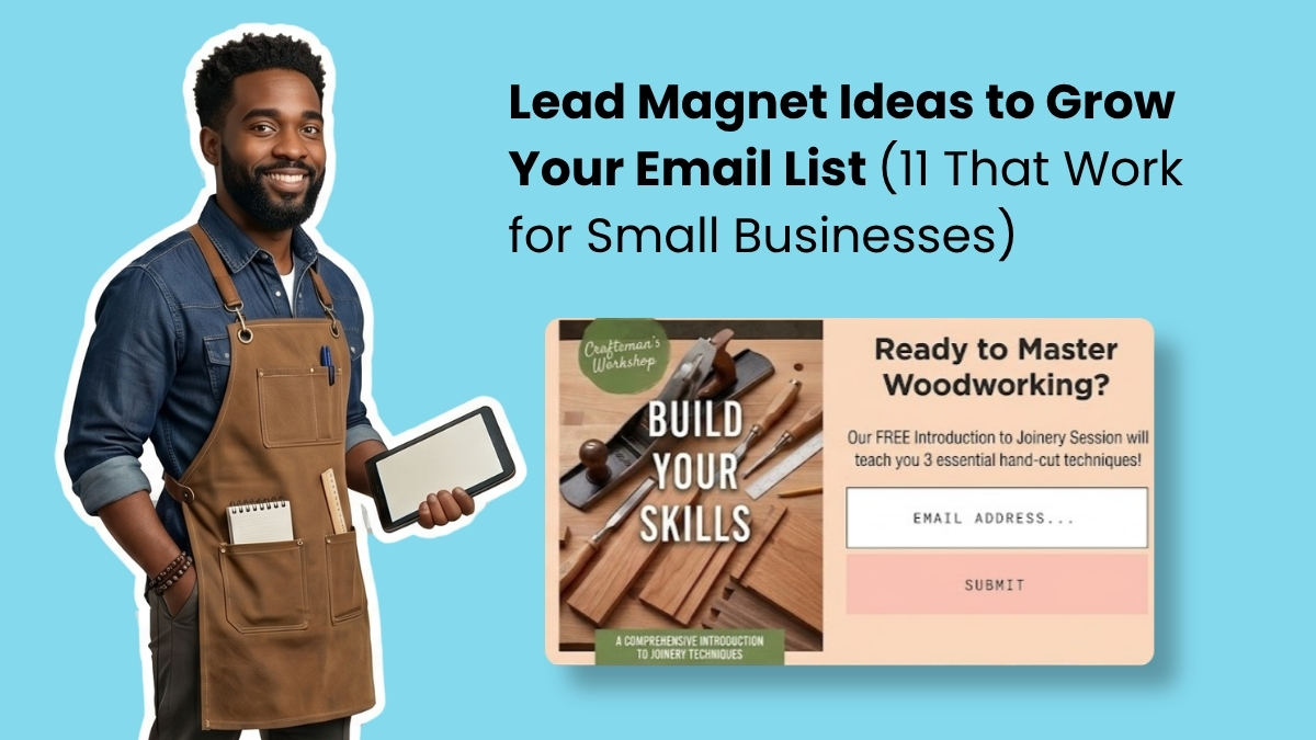 Lead magnet ideas to grow your email list