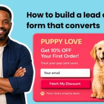 How to build a lead capture form that convert