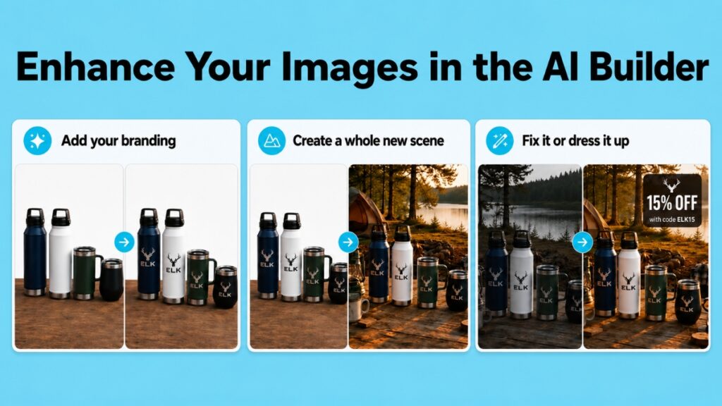 Enhance your images in the AI Builder