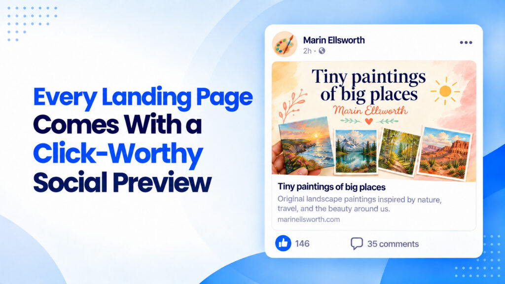Social share image for AWeber's social preview blog post